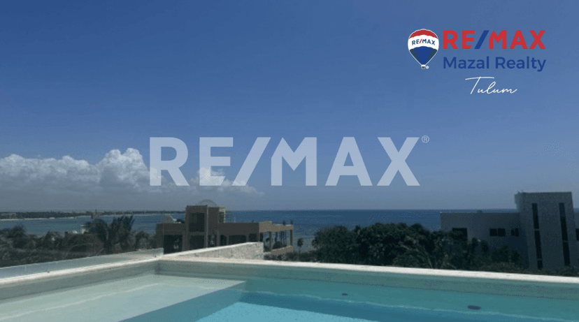 Departamento en venta Ocean View Akumal beach 