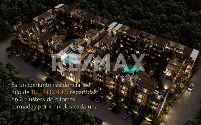 Penthouse en venta en Tulum