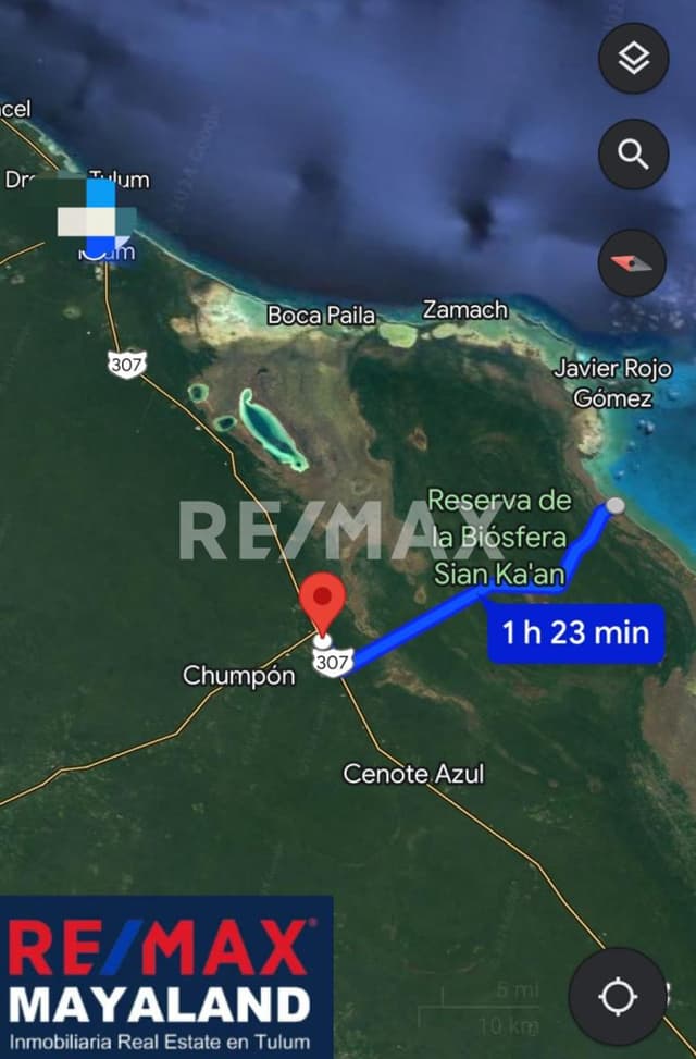 ¡Oportunidad de inversión única en Terreno de 5 Has en la Riviera Maya!
