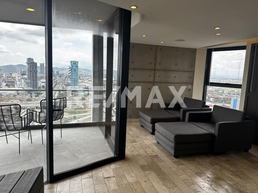 Departamento Amueblado en Renta en Torre Adamant II, Zona Angelópolis