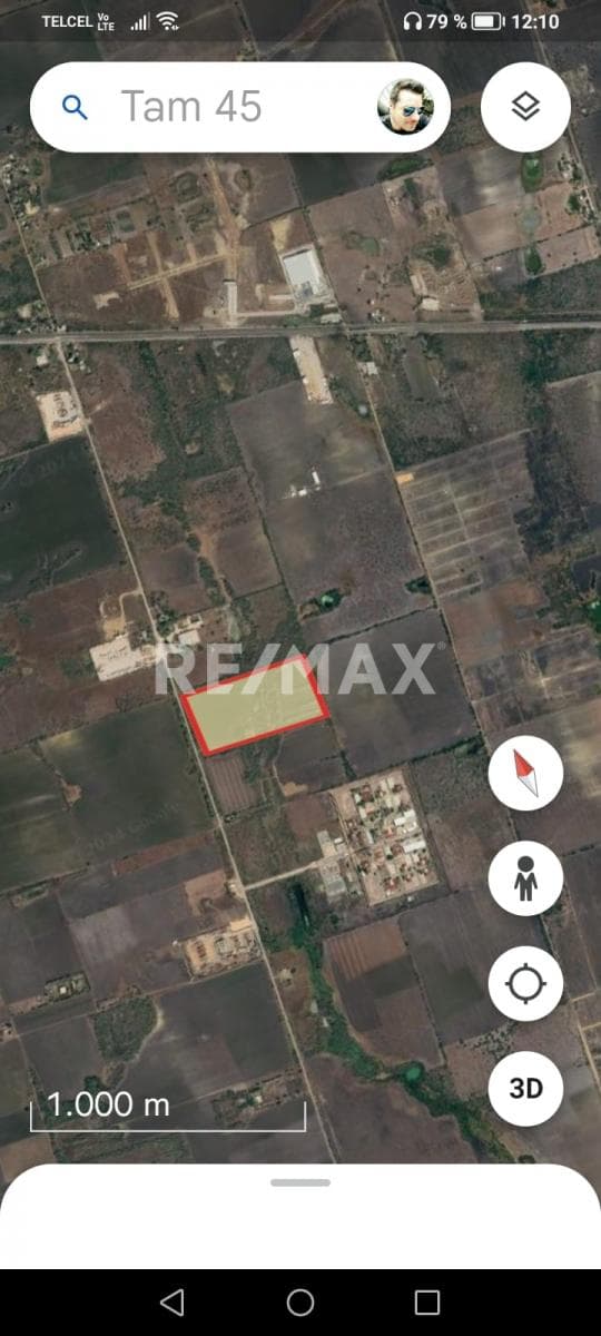 Terreno en venta, Camino a Estación Colonias, Altamira 