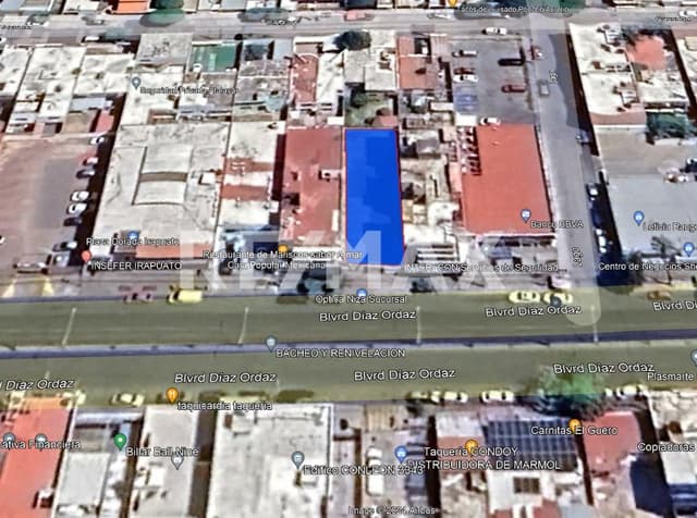 Terreno en venta en Blvd. Diaz Ordaz