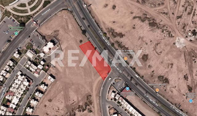 TERRENO COMERCIAL EN VENTA LAGO DEL SOL, EN ESQUINA