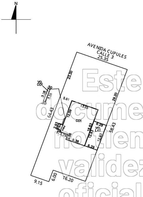 Terreno en venta en Av. Cupules a 2 minutos del centro de congresos, Mérida