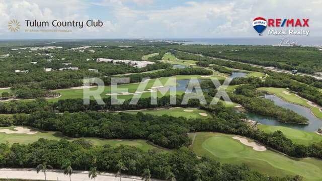 TERRENO EN VENTA EN TULUM COUNTRY CLUB 