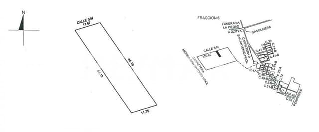 Terreno en venta Nuevo Horizonte Dzitya