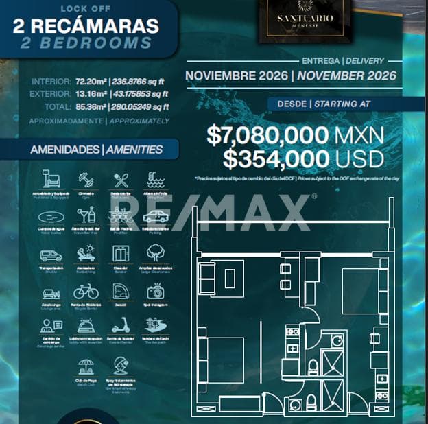 Departamentos en Condominio en la Riviera Maya, Tulum