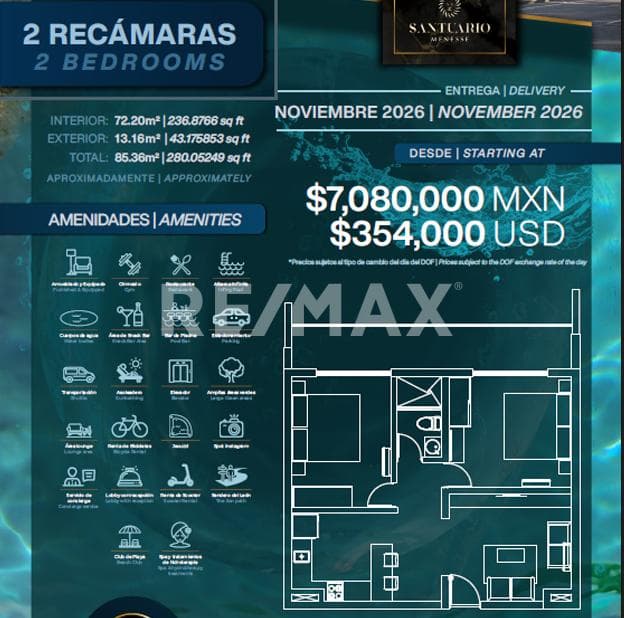 Departamentos en Condominio en la Riviera Maya, Tulum