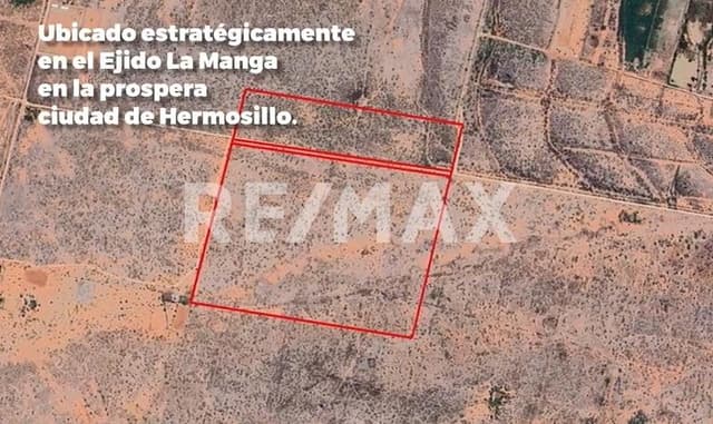 Terreno comercial en venta en colonia La Manga de Hermosillo, Sonora.