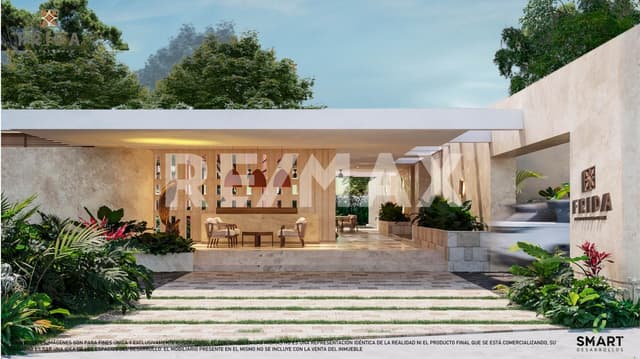 Preventa de casas Frida tipo villas de 2 recamaras, Conkal, Mérida Yucatán