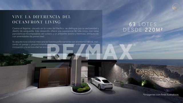 Terreno Ocean Front en Bajamar.