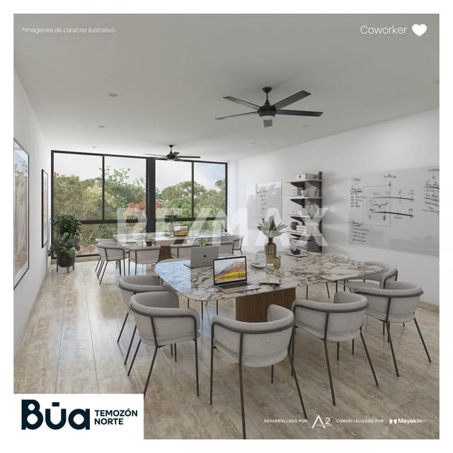 Preventa de departamento BÚA en Temozón Norte, Mérida Yucatán