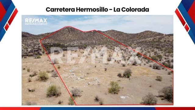Terreno en Venta Carretera a la Colorada Hermosillo, Sonora