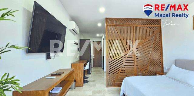 Aplica tu crédito hipotecario, departamento amueblado y equipado en Tulum ! 