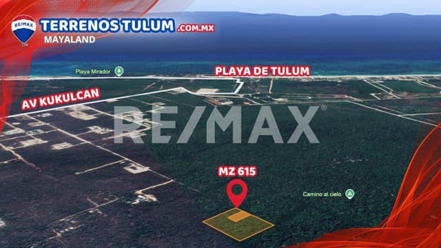 Oportunidad terreno a 3 min de las playas de tulum