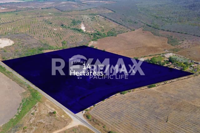 TERRENO A PIE DE CARRETERA 15 EN VENTA