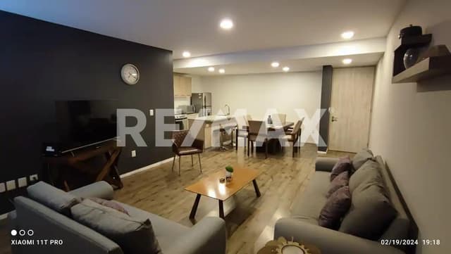 Departamento amueblado de 3 habitaciones en zona centrica de Juriquilla