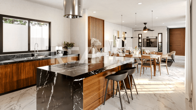 CASA EN PREVENTA EN PRIVADA RESIDENCIAL EN CONKAL
