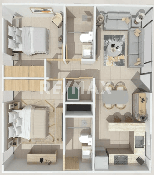 DEPARTAMENTO DE DOS RECÁMARAS EN VENTA, TEMOZÓN NORTE