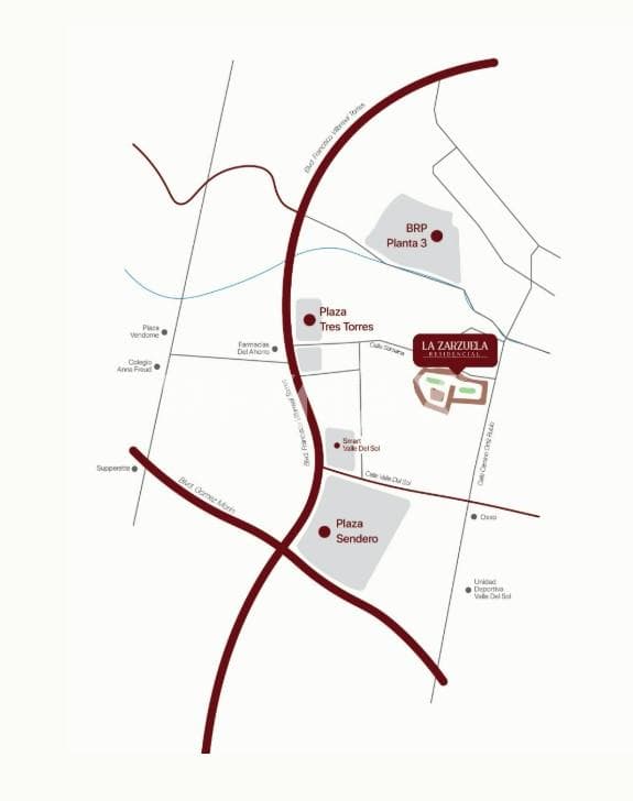 TERRENO  EN VENTA EN LA ZARZUELA RESIDENCIAL 