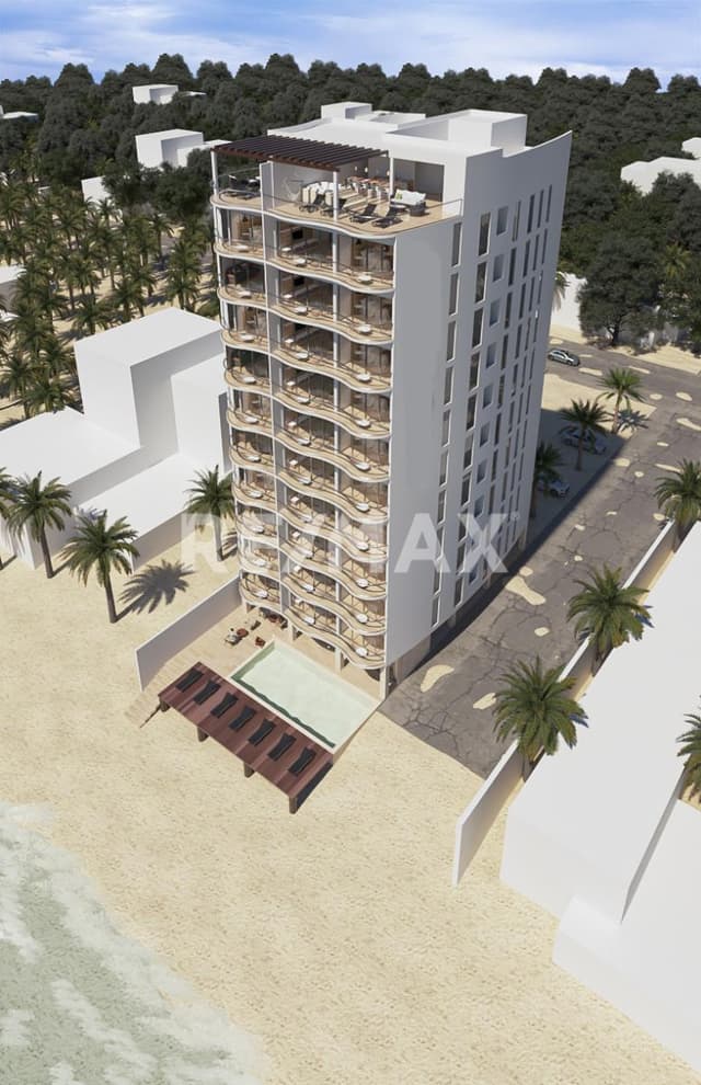 DEPARTAMENTOS FRENTE AL MAR EN VENTA EN CHICXULUB PUERTO