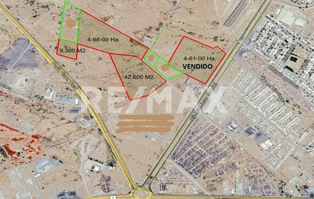 TERRENO COMERCIAL DE 42,600 M2  EN VENTA CON ACCESO POR EJE VIAL JUAN GABRIEL 