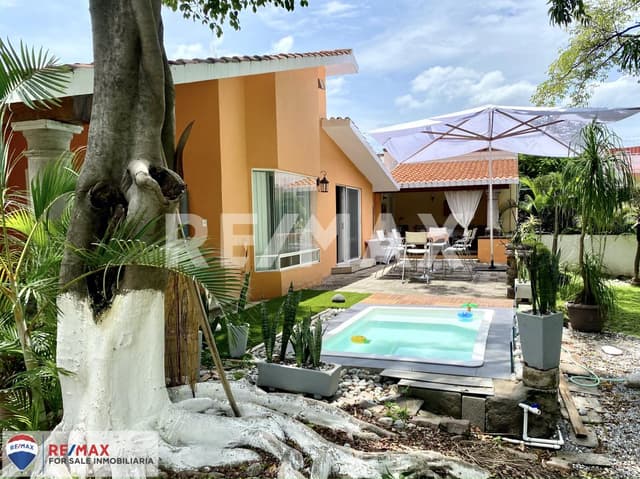 Venta de casa un nivel, Pedregal de las Fuentes, Jiutepec, Morelos...Clave 5393