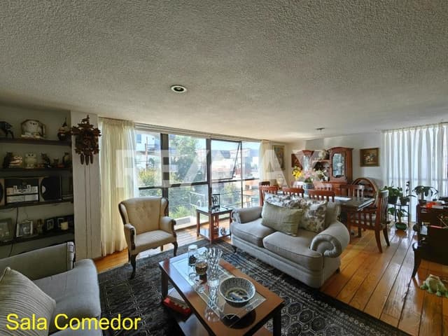 DEPARTAMENTO DE 3 NIVELES EN COL. DEL VALLE / 199m2 