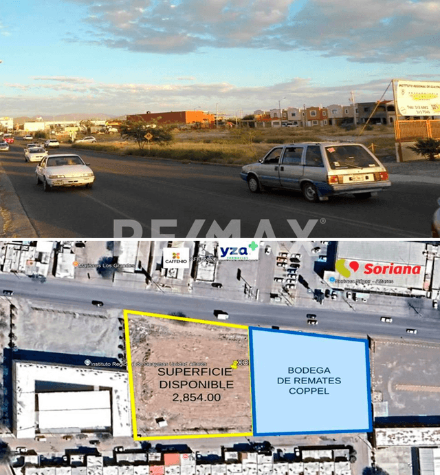 Terreno comercial en Av. Xólotl no. 170, Casi Esq. Con Prof.  Pedro Vega, Fracc.Altares,Hermosillo,Sonora.