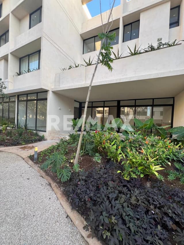 Departamento en planta baja con piscina Temozón Park