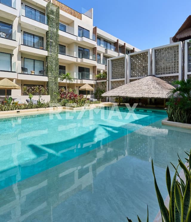 Departamento de 1 recámara en Avenida Coba, Tulum