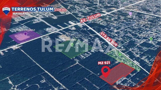 En venta: Terreno estratégico de 3.3 hectáreas en la exclusiva zona Holistika, Tulum