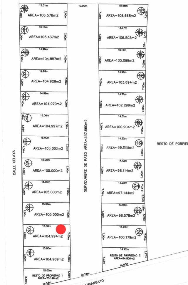 Terreno en Venta 