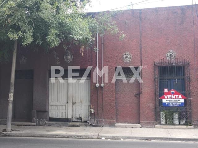Casa para demoler en Colonia Centro, Monterrey Terreno en Jose María Arteaga #604, Monterrey Centro,