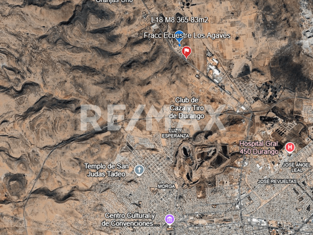 Terreno en venta Fraccionamiento Ecuestre los Agaves Durango Dgo