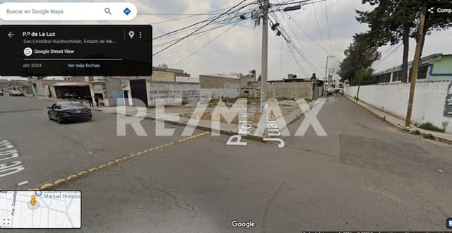 VENTA DE TERRENO EN SAN CRISTOBAL HUICHOCHITLAN, TOLUCA, MEXICO.