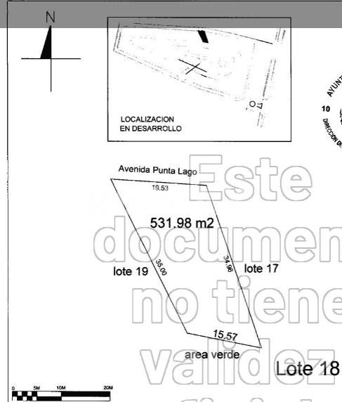 Terreno premium en venta privada Punta Lago $7,500m2 – Frente La Isla Cabo Norte