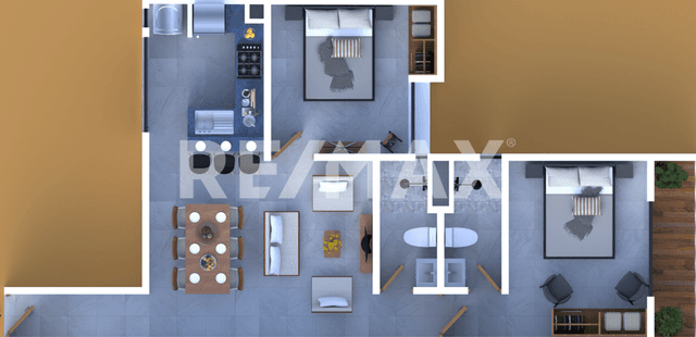 Departamento venta Rumania Portales Norte 