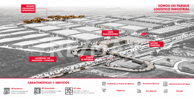 TERRENO INDUSTRIAL EN VENTA - MAZATLAN LOGISTIC CENTER