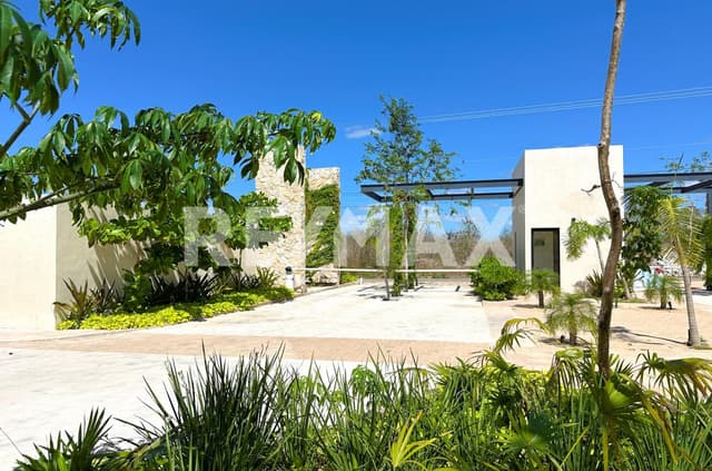 Residencia en preventa de una planta con Alberca en Privada en Conkal – Entrega en 6 meses