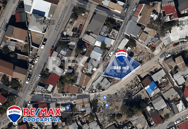 Venta de Terreno Residencial en Mineral de Santa Fe Tijuana