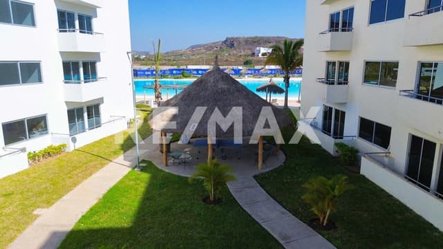 Condo de 2 recamaras en Bluú Habitat Lagoons