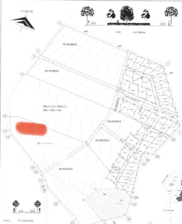 Terreno en Venta en Atongo de Arriba, Cadereyta - Lote 1