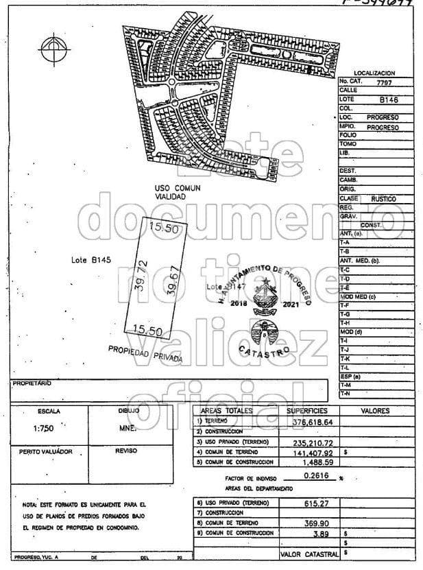 Terreno en Venta en Jardines de la Rejoyada, Mérida, Yucatán