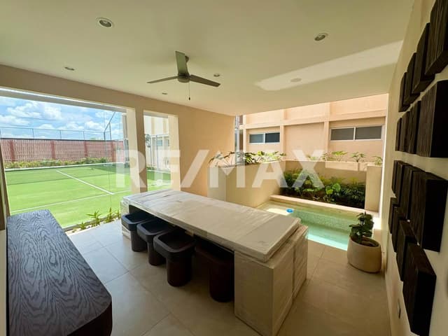 Renta de Departamento Amueblado en PB con piscina en Temozón Mérida, Yuc.