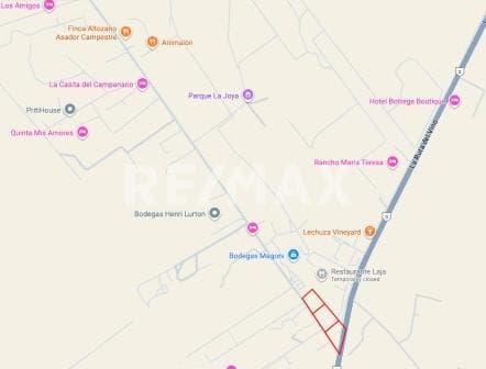 Terreno en Venta en Valle de Guadalupe Fracc. A