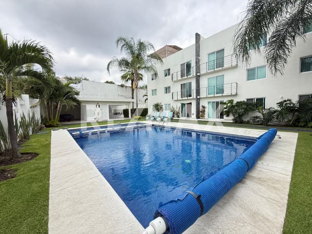 Renta de departamento con alberca en Acapatzingo, Cuernavaca, Morelos...Clave 5902