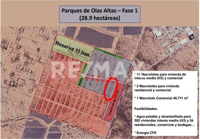 OLAS ALTAS LOTE H3, La Paz