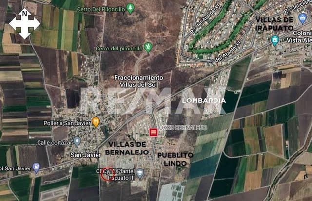 Terreno en venta Villas de Bernalejo