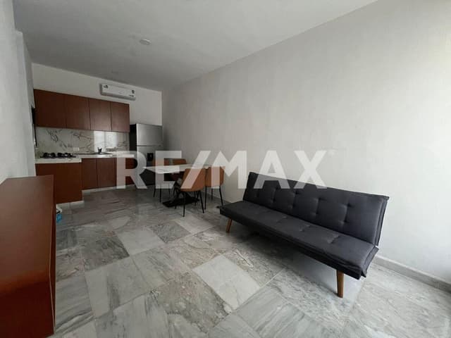 Departamento en renta amueblado con servicios incluidos en zona norte Mérida